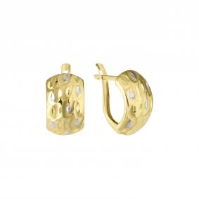 Серьги из лимонного золота МАГНАТ МА 011580Л МА 011580Л фото